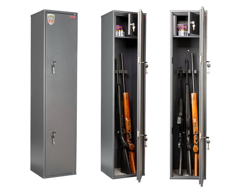 Оружейный сейф для дома AIKO Чирок 1328 (ложементы в комплекте) KL